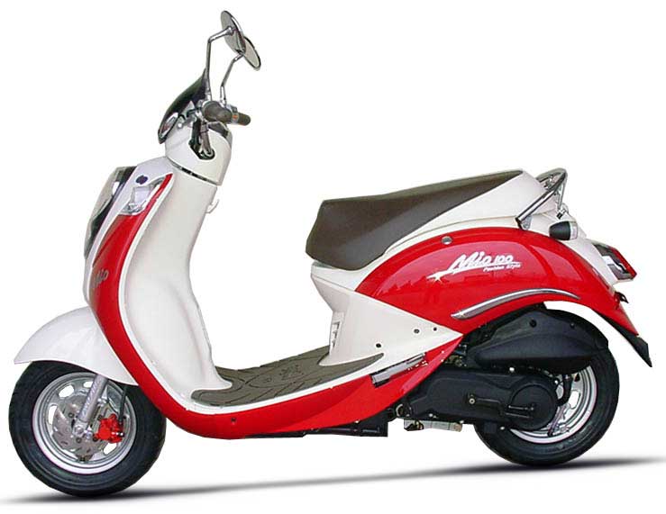 Фото скутера SYM Mio 50